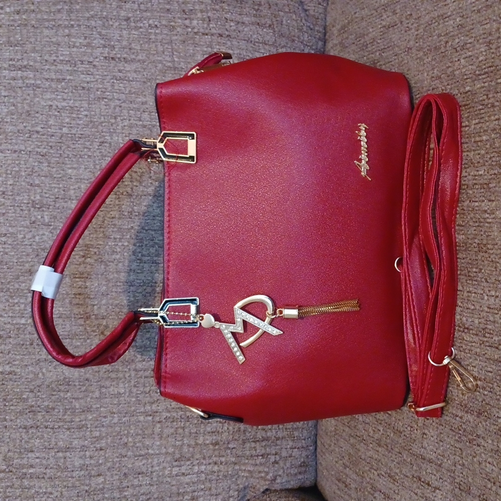 Red Purse Casual crossover bag